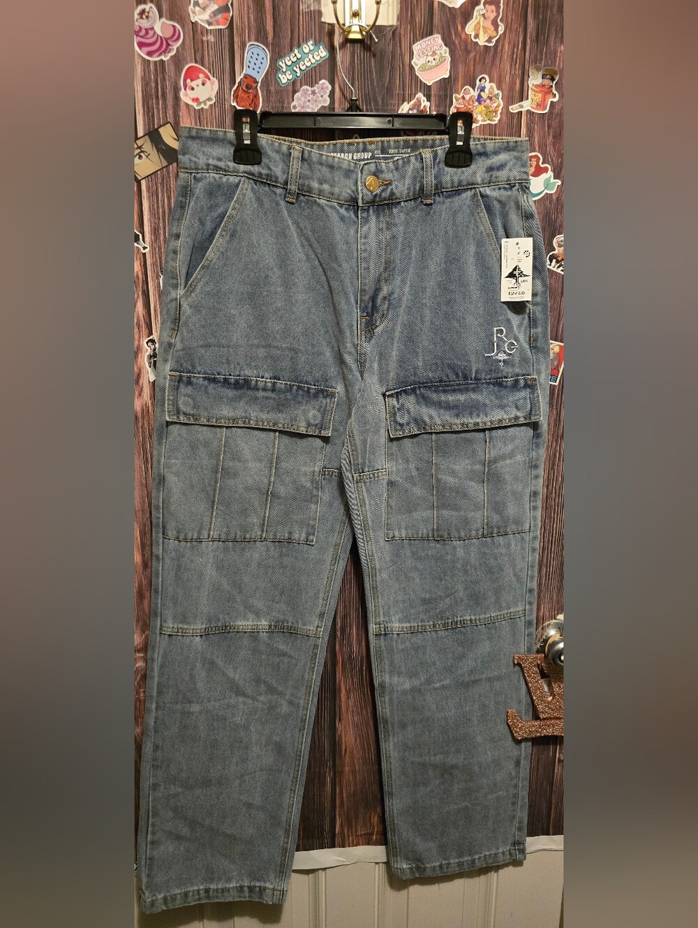 LRG Denim Cargo Pant - Blue Wash